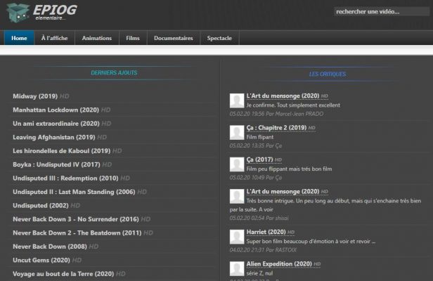 epiog film complet sans pub en France 2022 Epiog
