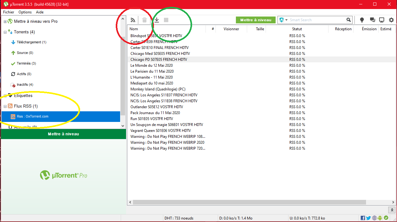 torrents,flux,rss