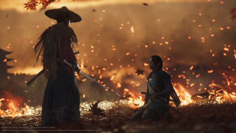Capture d'écran de Ghost of Tsushima