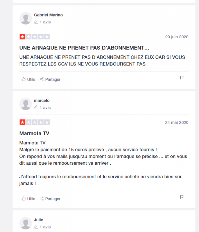 marmota tv trustpilot