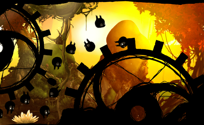 into the badland