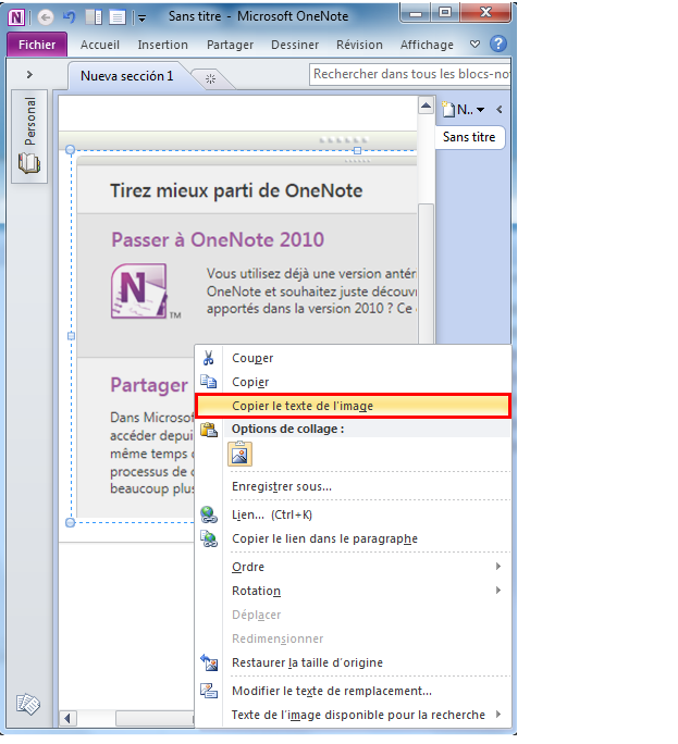 Image en texte: comment extraire du texte d'une image?