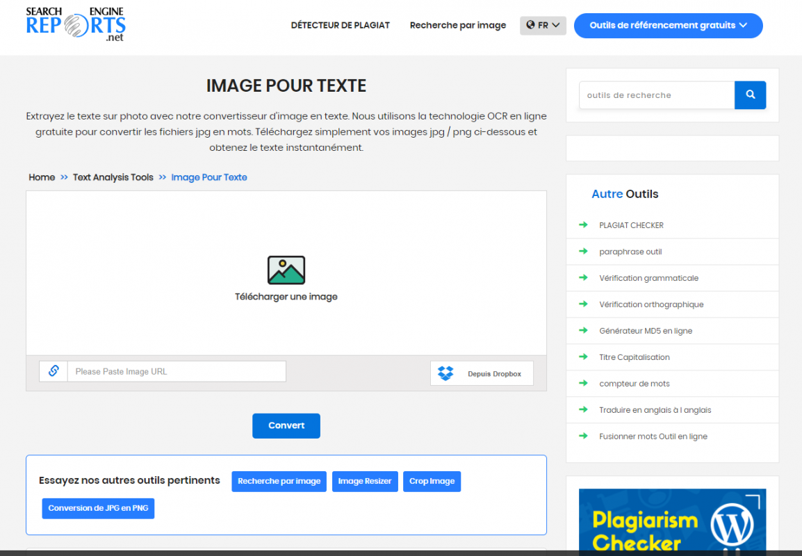 Image en texte: comment extraire du texte d'une image?