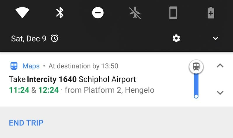 Google Maps arr&ecirc;t