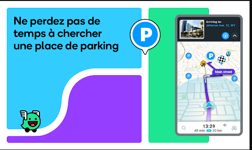 chercher place parking