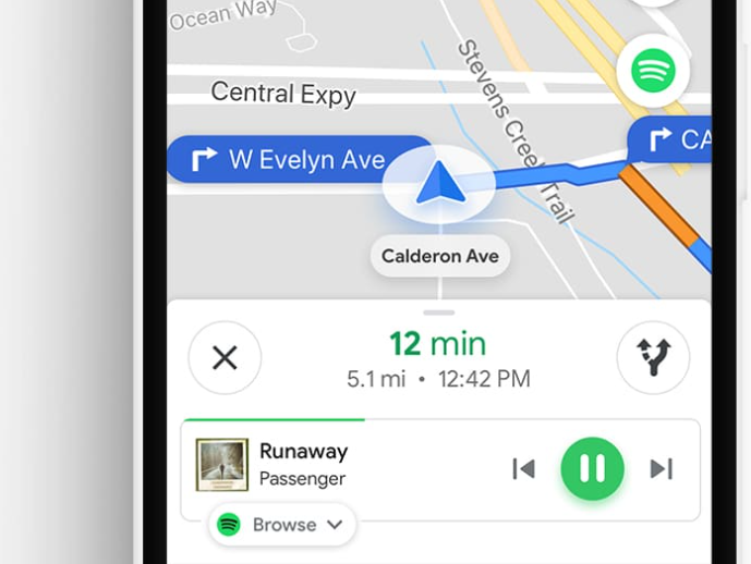 Google Maps musique