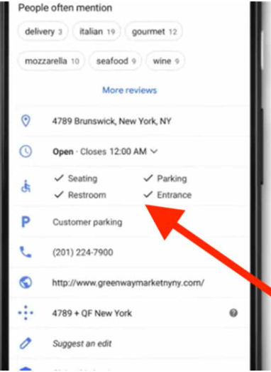 Google Maps Accessibilit&eacute;