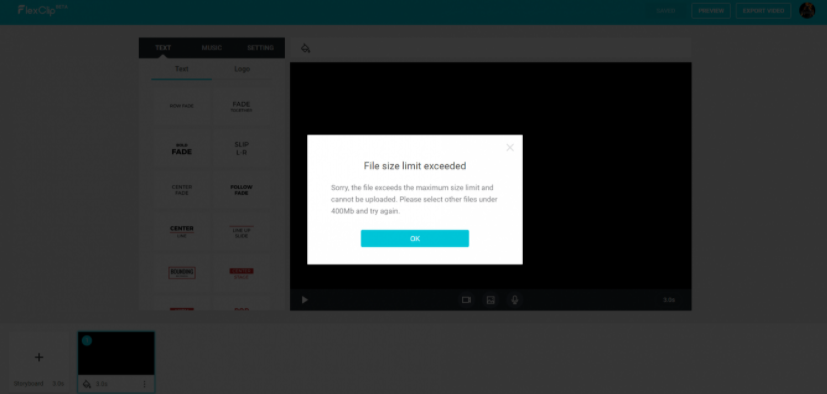 flexClip: Cr&eacute;ez des vid&eacute;os en ligne simples