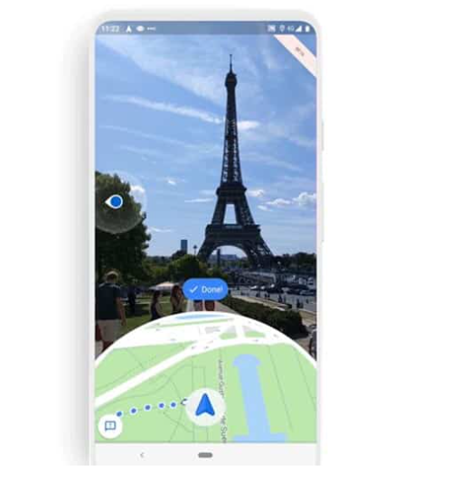 Google Maps temps r&eacute;el
