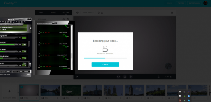 flexClip: Cr&eacute;ez des vid&eacute;os en ligne simples