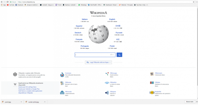sites Web les plus visit&eacute;s au monde  : wikipedia.org