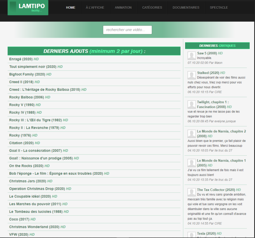 lamtipo derniers ajout de films gratuit en HD en 2022 lamtipo lamtipo