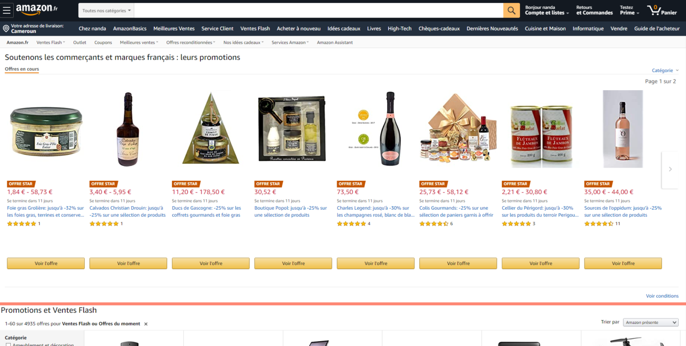 amazon beaut&eacute;