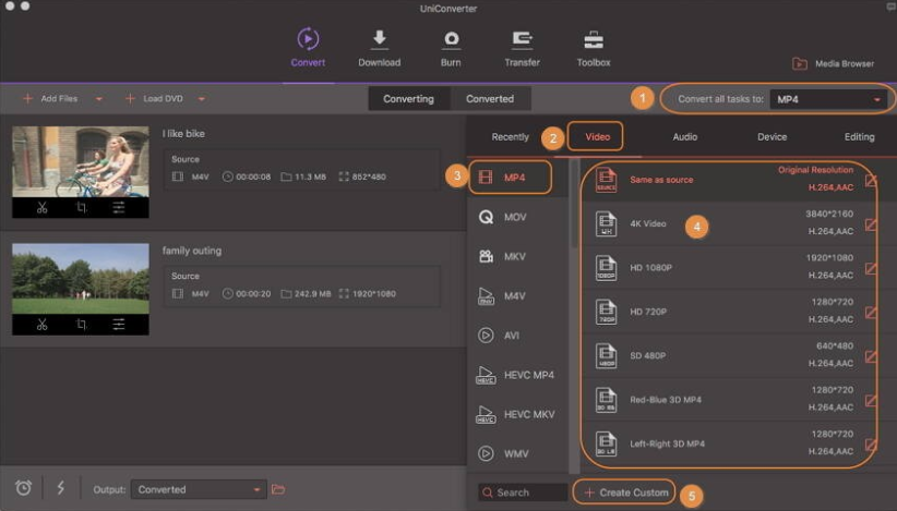 convertir une vid&eacute;o M4V en vid&eacute;o 