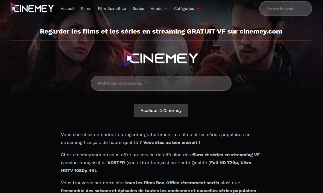 cinemey film et serie complet