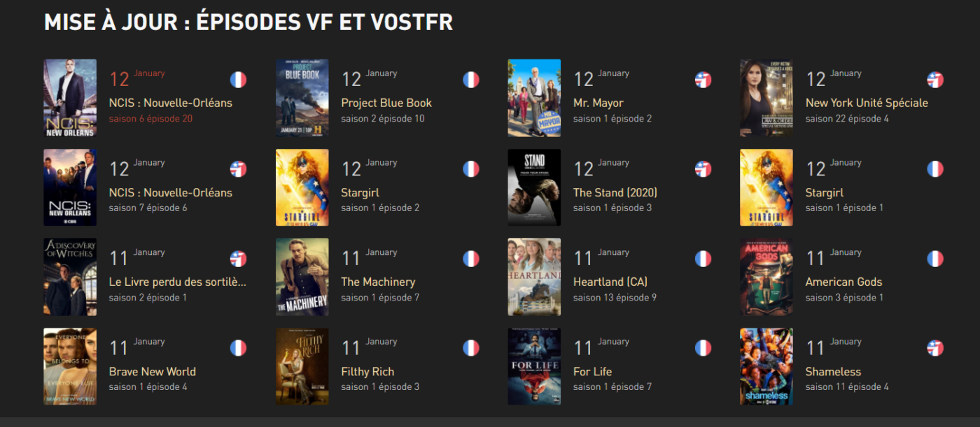 cine-illimite mises &agrave; jour &eacute;pisodes VF et VOSTFR 2021