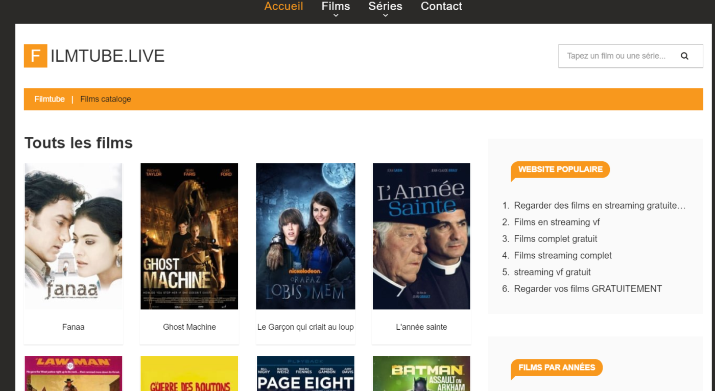 film tube streaming