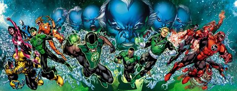 green lantern corps dc univers comics