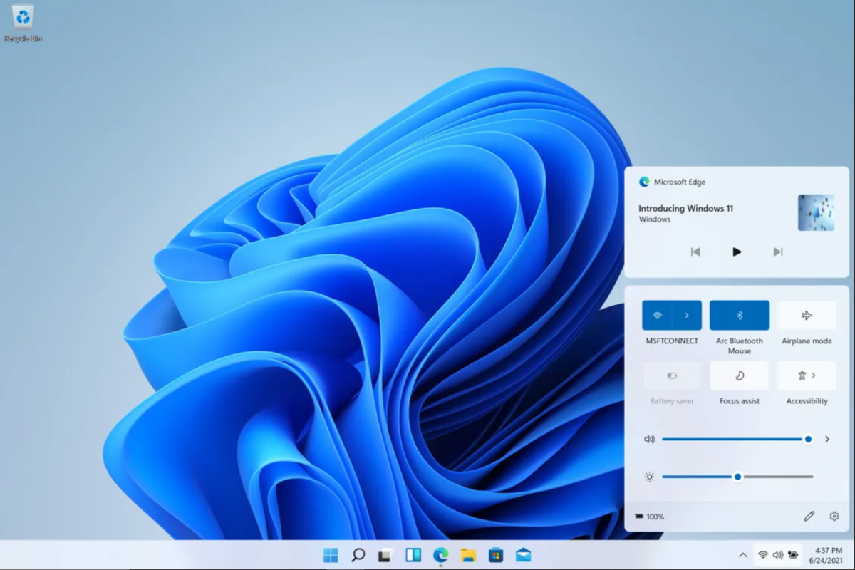 barre de tache windows 11