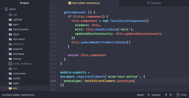  Atom-Text-Editor