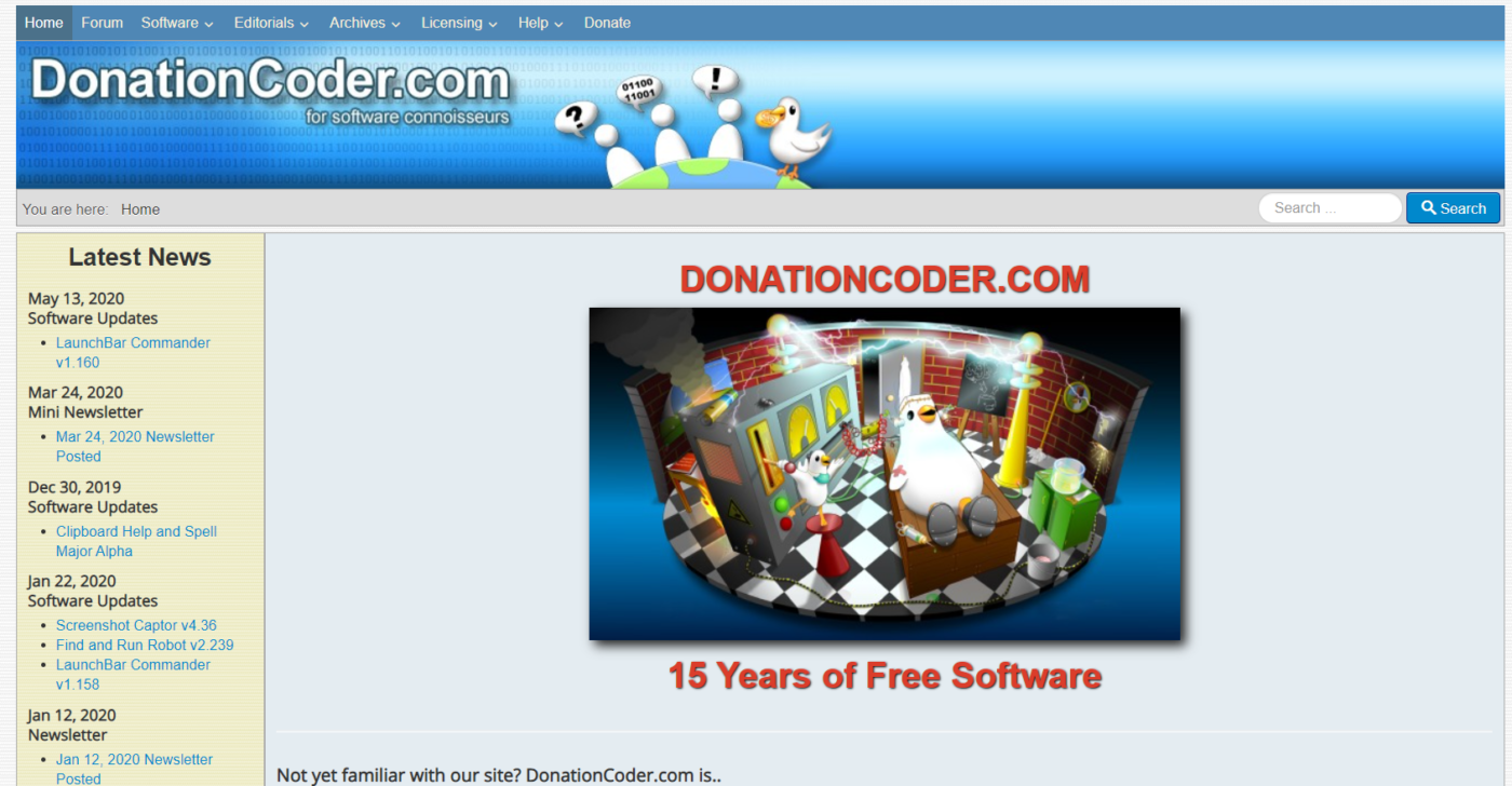 donation coder