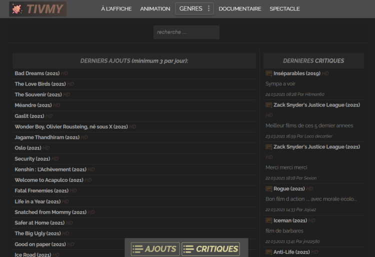 tivmy site streaming