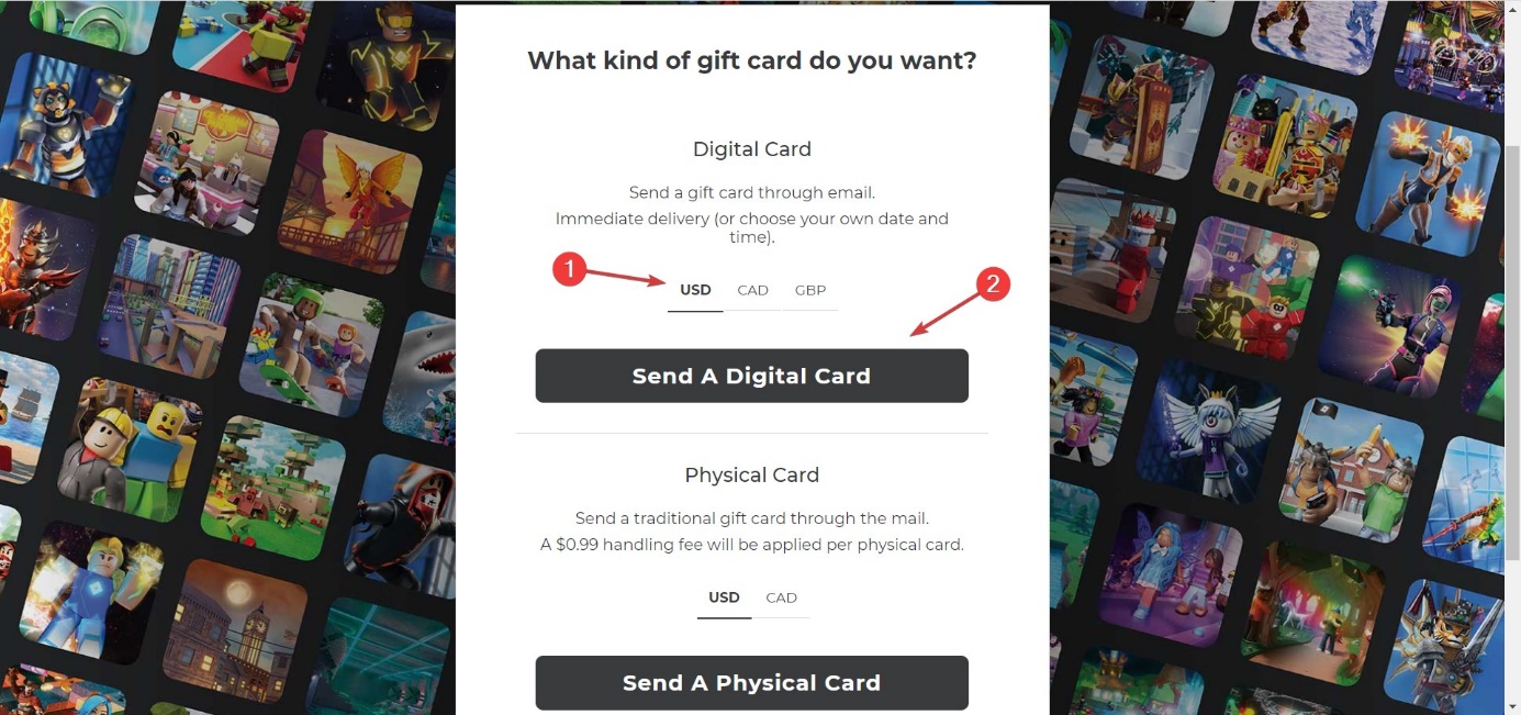 Comment &eacute;changer et utiliser votre carte Microsoft Rewards Robux