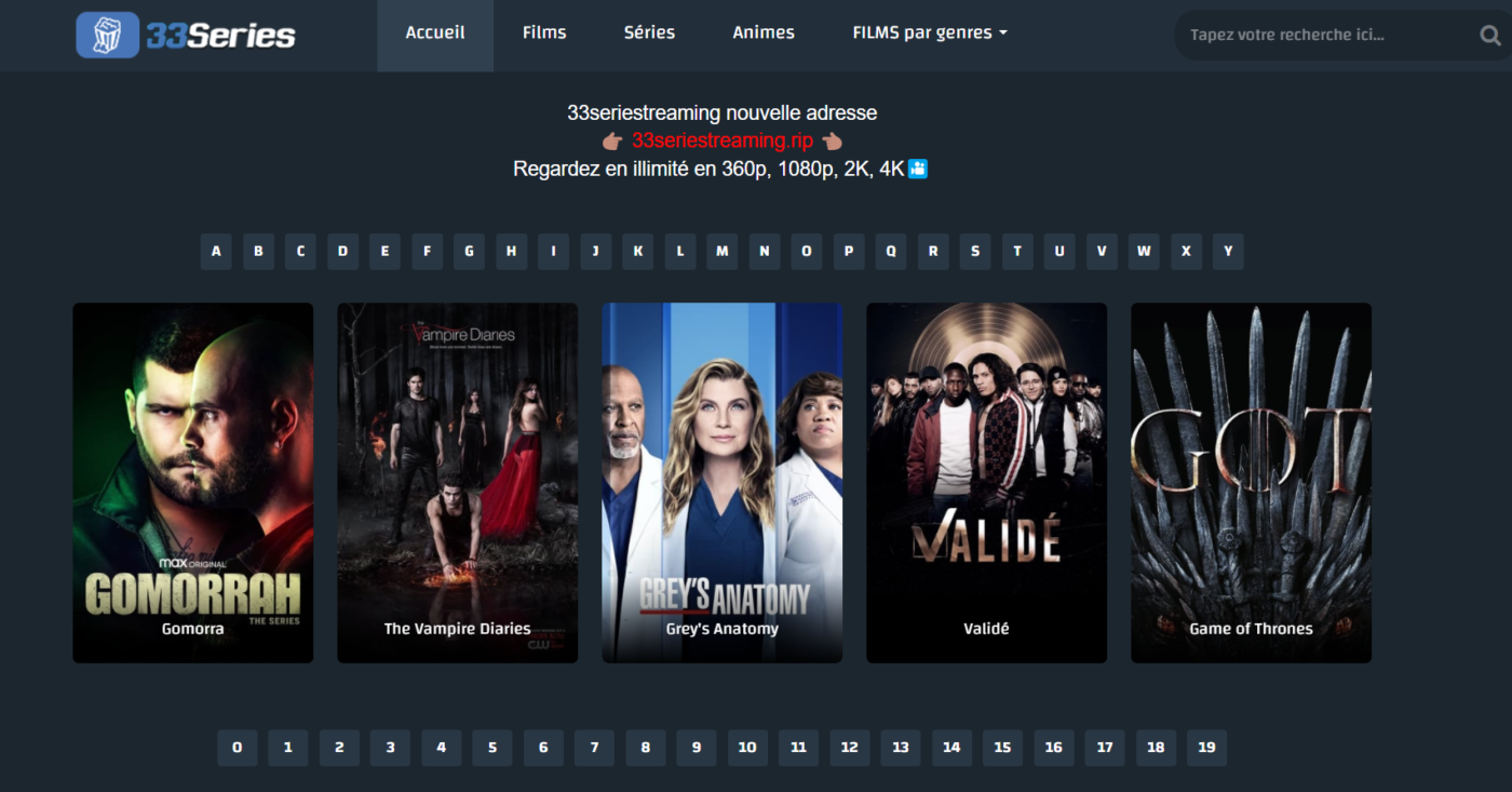 33serie streaming