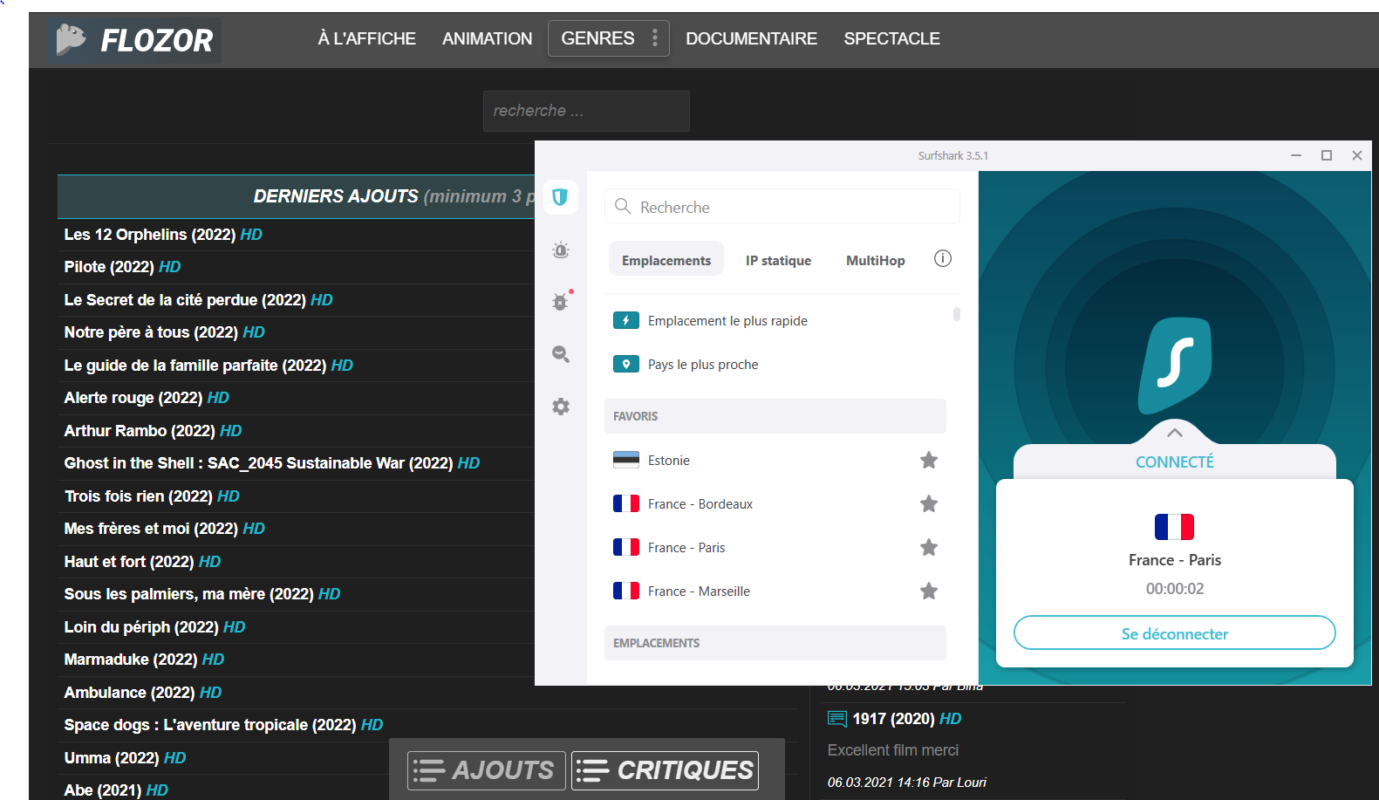 flozor film vpn