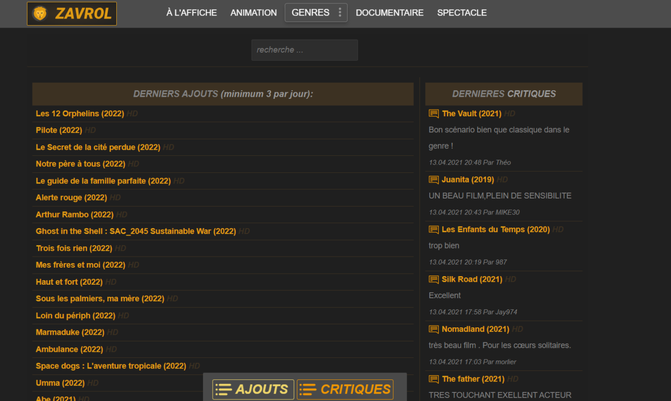 Meilleurs sites de streaming gratuit films et séries TV en 2024 zavrol film streaming