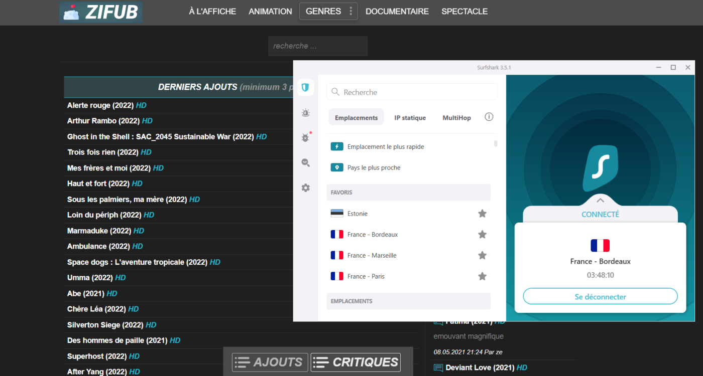 Zifub site dedié au film streaming tout ce qu’il faut savoir 2023 zifub vpn